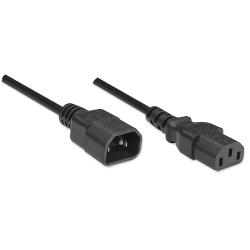 Przedłużacz Kabel Zasilający Iec320 C13 Na C14 250v/10a 50cm